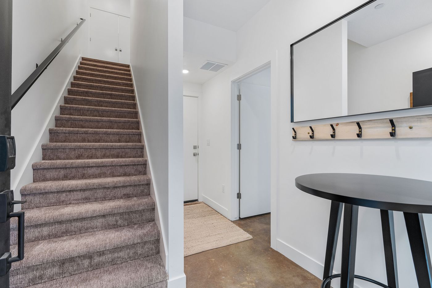 Entry & stairs
